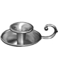 Pewter Chamberstick