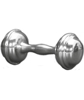 Pewter Baby Rattle