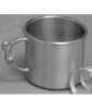 Pewter Baby Cup w/Bunny Handle