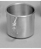 Pewter Baby Cup w/Teddy Bear