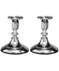 Pewter Candlesticks Weighted